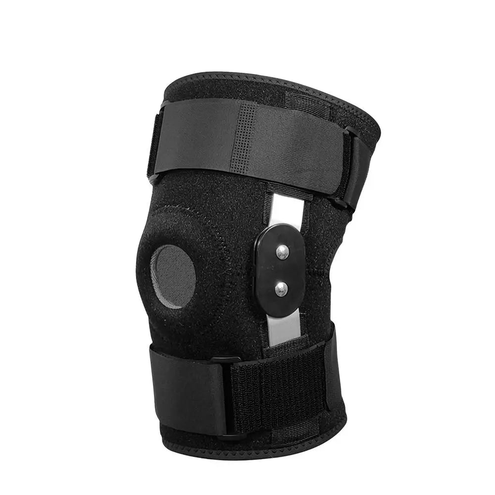 Hinged Knee Brace Support – Adjustable Open Patella Stabilizer for Pain Relief & Sports