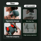 Smart Electric Neck Massager with Heat – Hands-Free Cervical Relief Device
