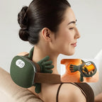Smart Electric Neck Massager with Heat – Hands-Free Cervical Relief Device