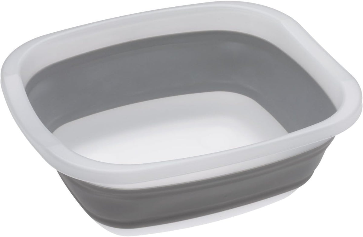 Collapsible Silicone Basin Set of 3 – Space-Saving Foldable Wash Tubs