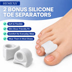 Bunion Corrector with Double-Action Relief – Adjustable Toe Straightener for Men & Women