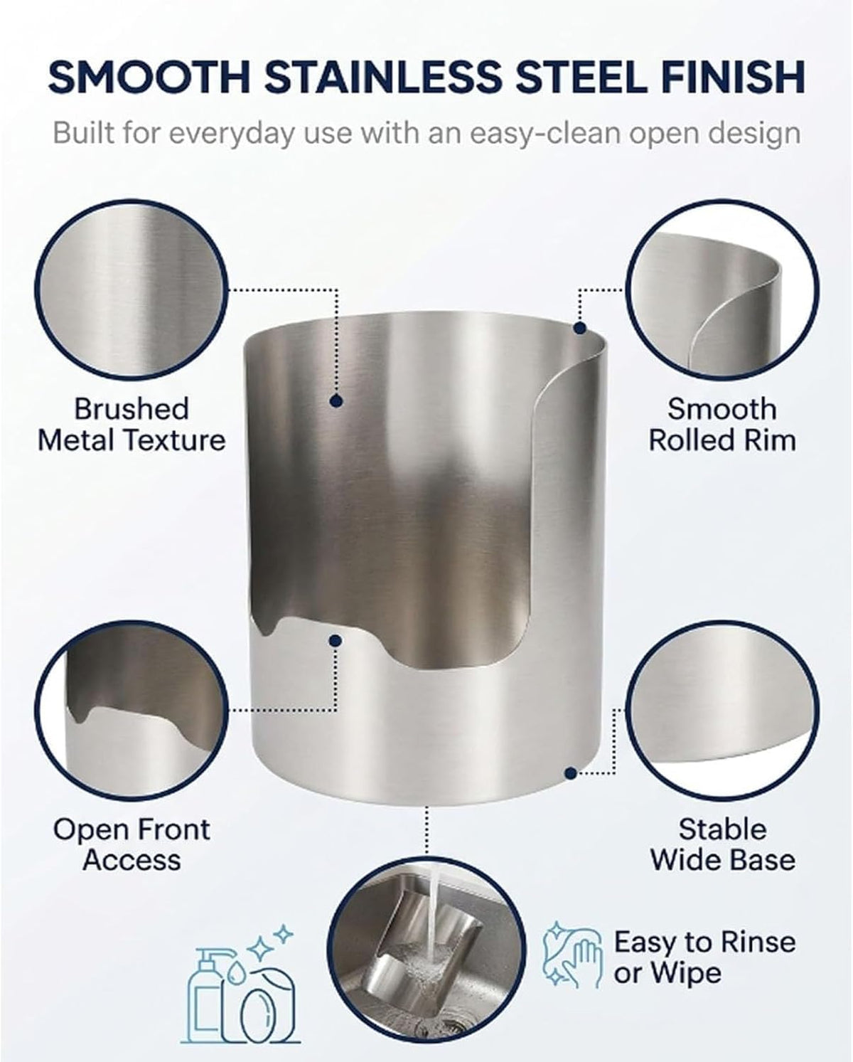 Stainless Steel 2-in-1 Pot Lid & Utensil Holder