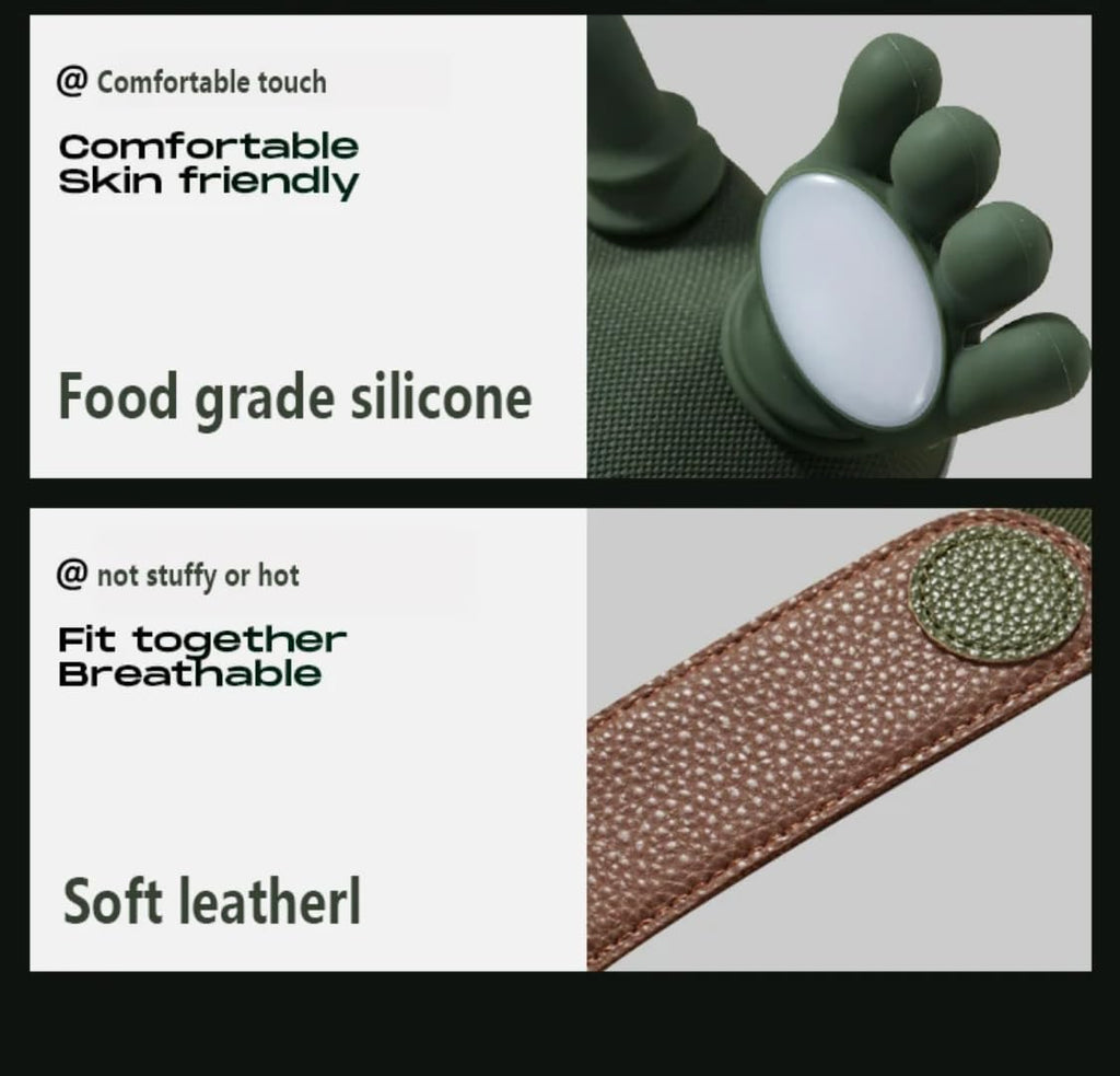 Smart Electric Neck Massager with Heat – Hands-Free Cervical Relief Device