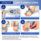 Bunion Corrector with Double-Action Relief – Adjustable Toe Straightener for Men & Women
