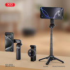 4-in-1 Selfie Stick Tripod with Wireless Remote & MagSafe Ring — Use Anytime, Anywhere