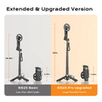4-in-1 Selfie Stick Tripod with Wireless Remote & MagSafe Ring — Use Anytime, Anywhere