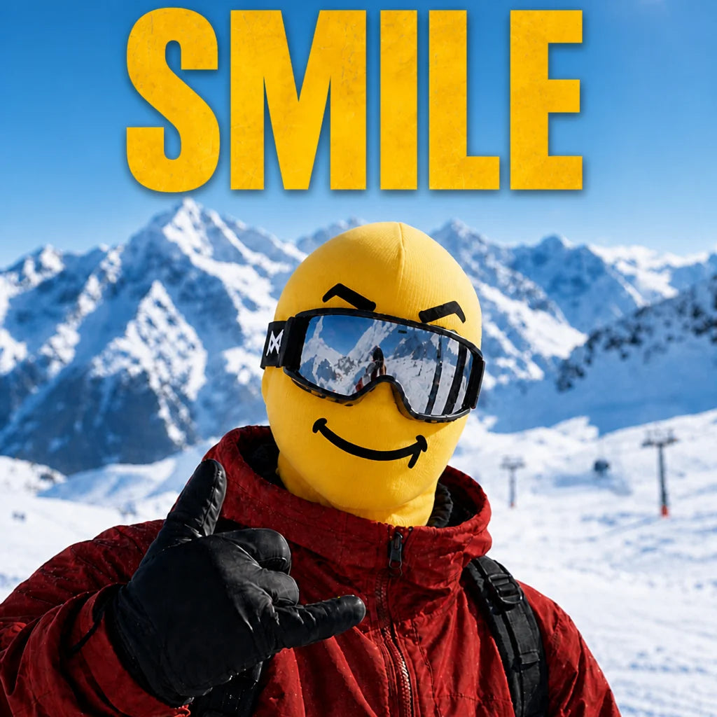 Emoji Ski Mask Balaclava — Funny Face Snowboard Hood
